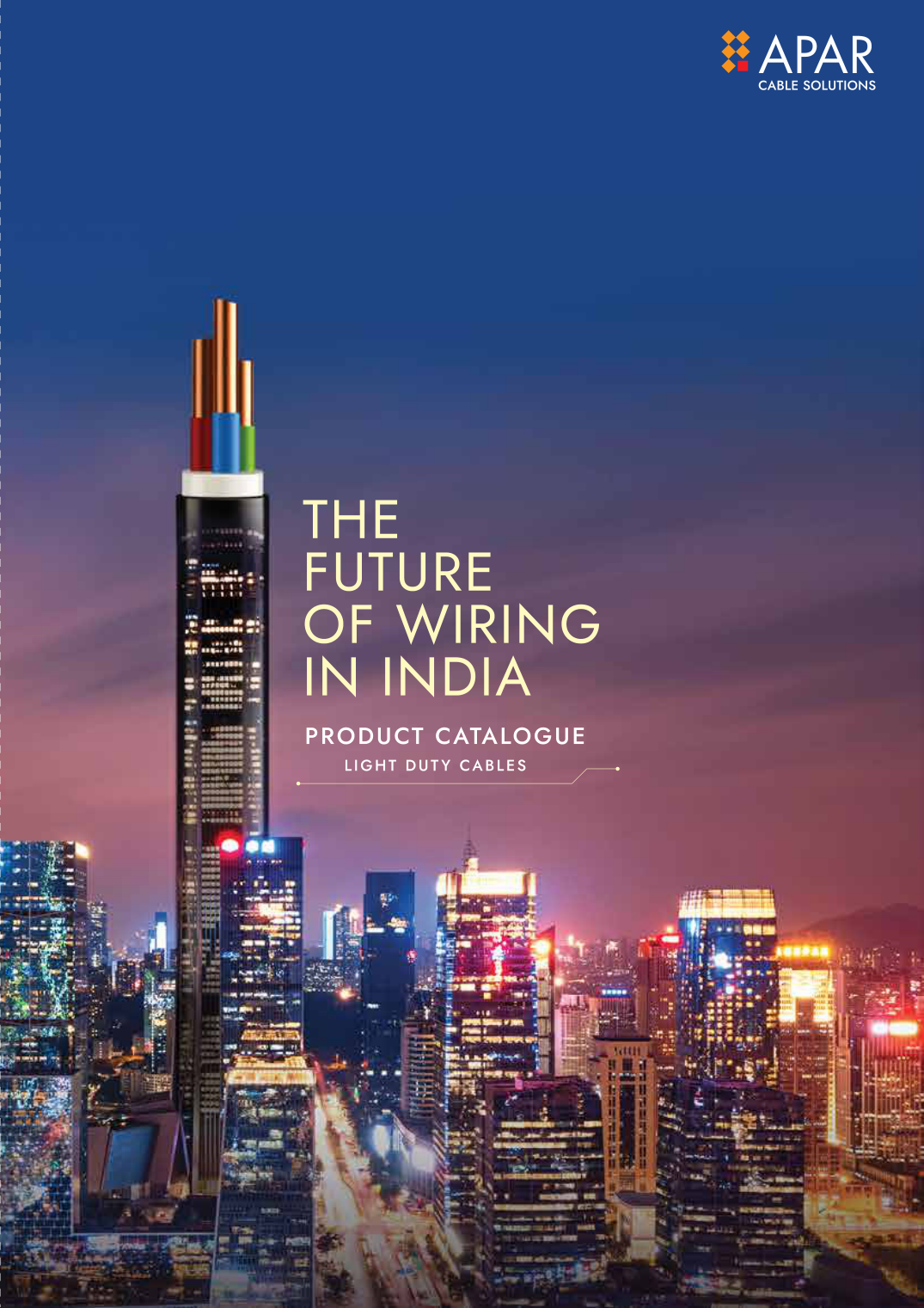 APAR low duty cables brochure cover