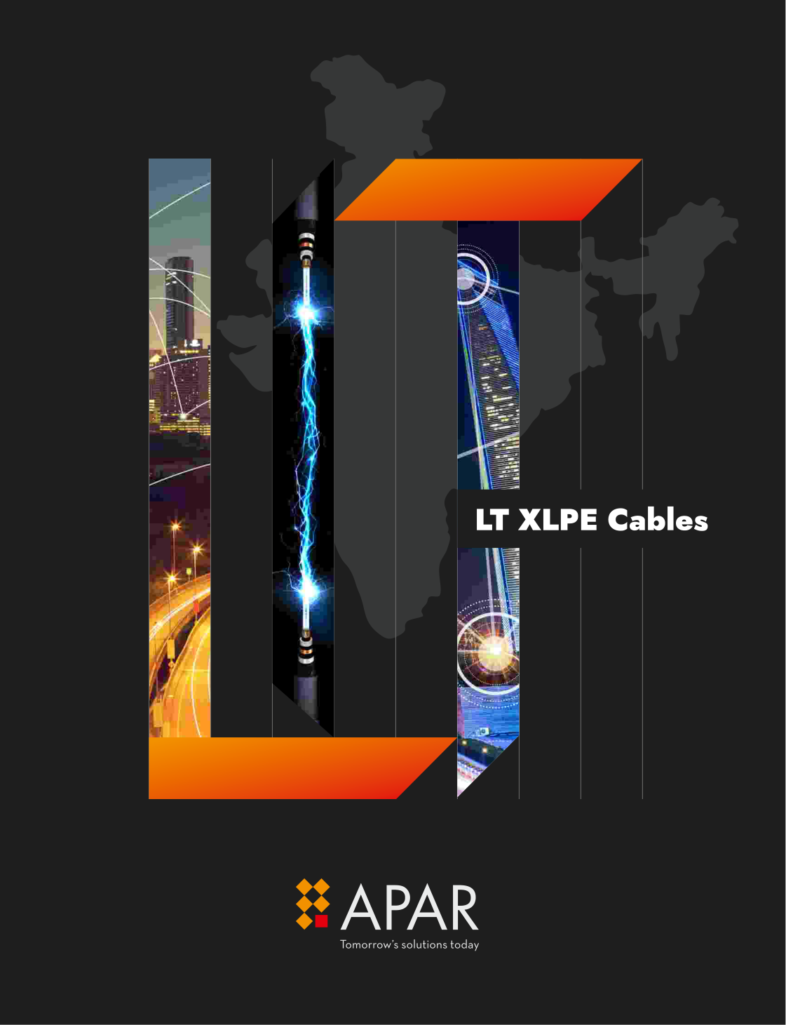 APAR LT XLPE cables brochure cover