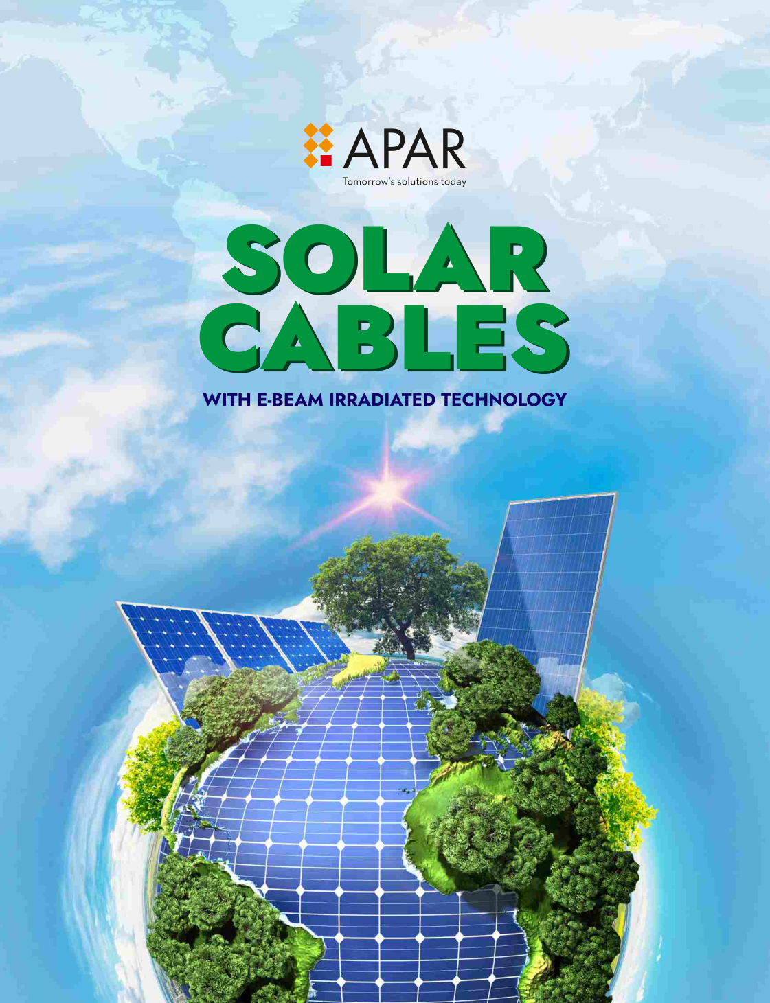 APAR solar cable brochure cover