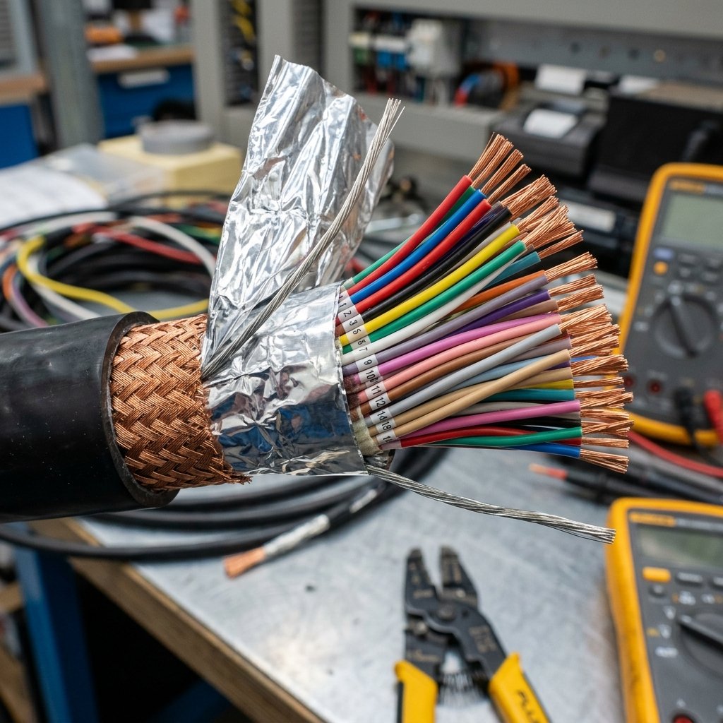 Shielded control and instrumentation cables