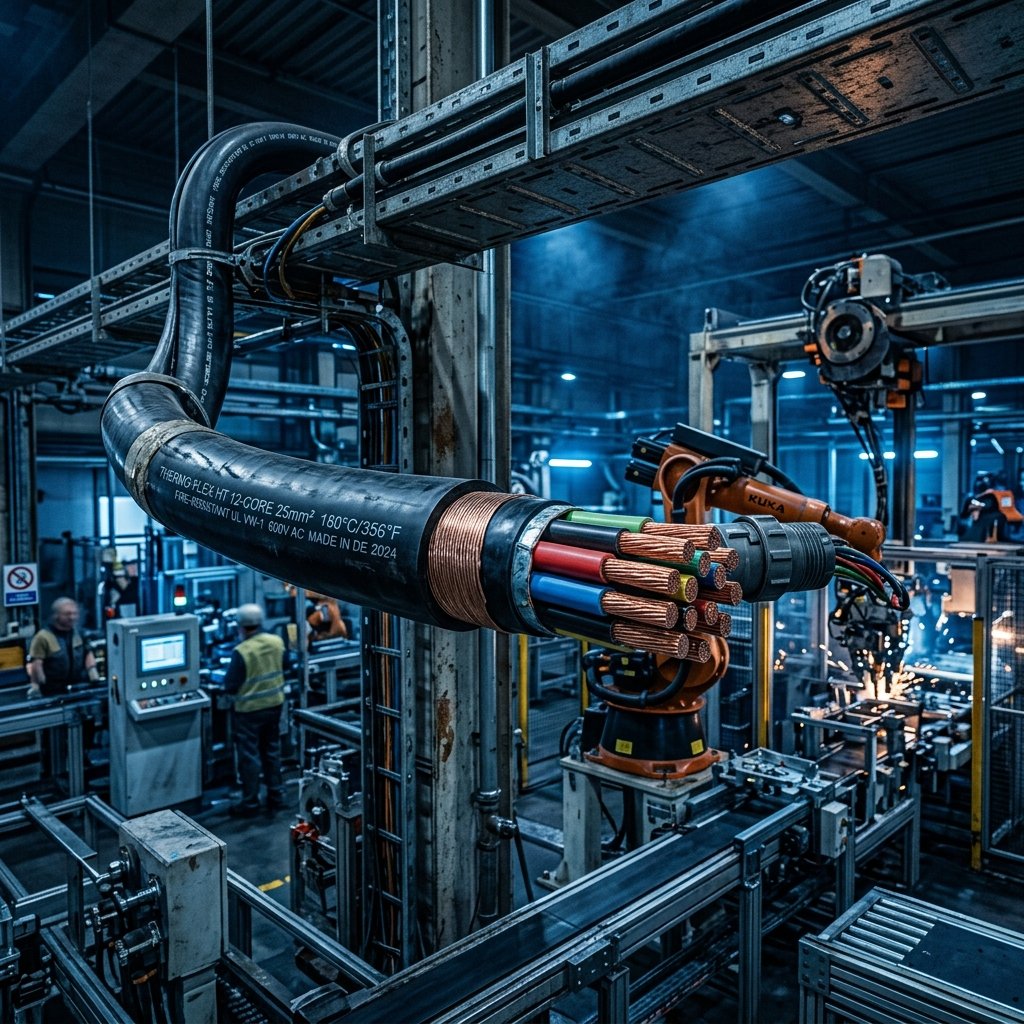 Heavy duty industrial specialty cables