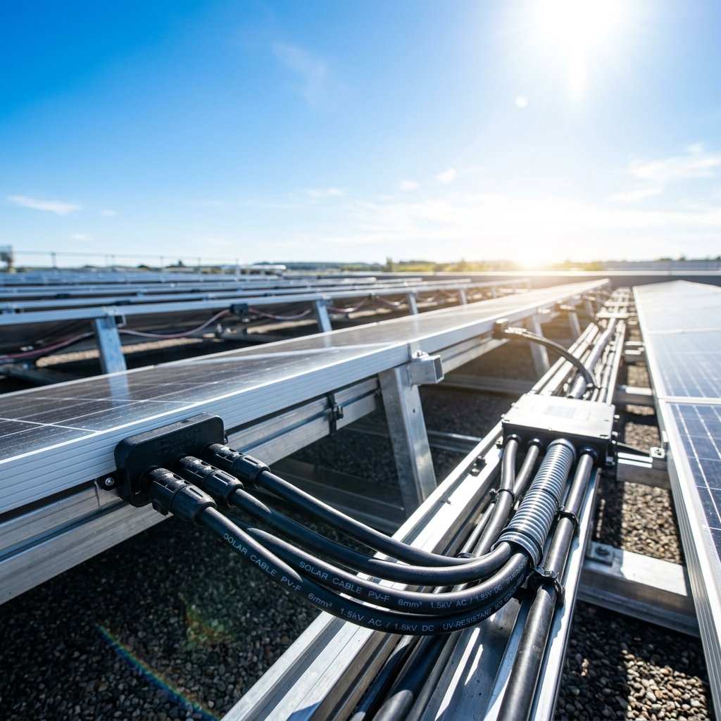 Solar photovoltaic DC cables
